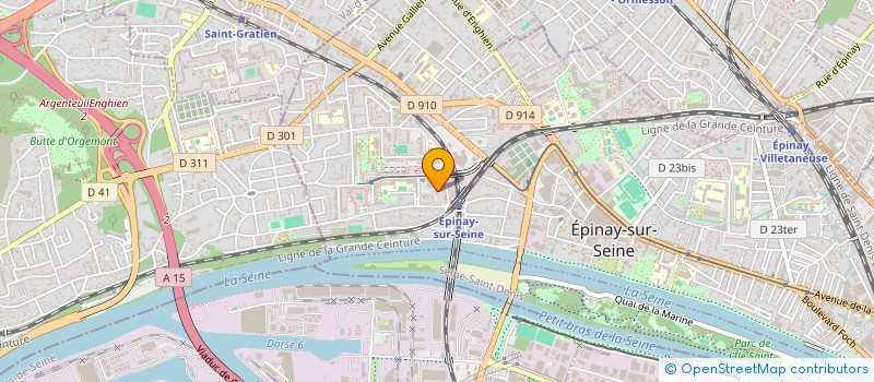 localisation de l'entreprise 3D-3K MULTISERVICES à EPINAY-SUR-SEINE