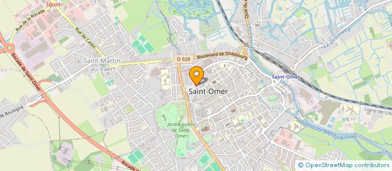 localisation de l'entreprise 3D  SAINT-OMER