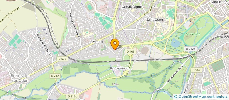 localisation de l'entreprise 3D à CAEN