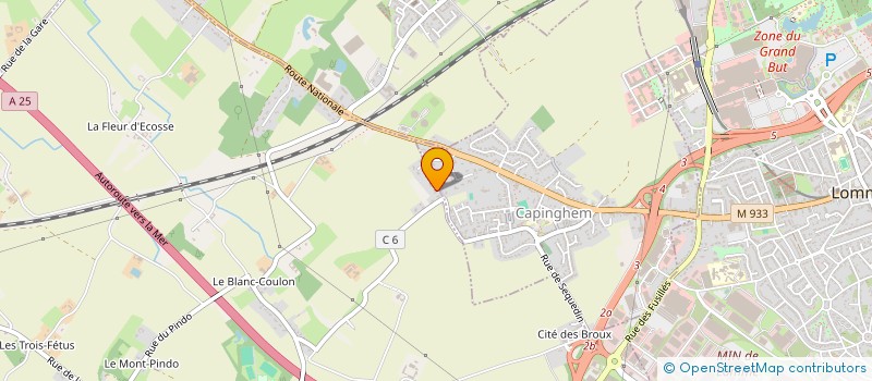 localisation de l'entreprise 3D  ENNETIERES-EN-WEPPES