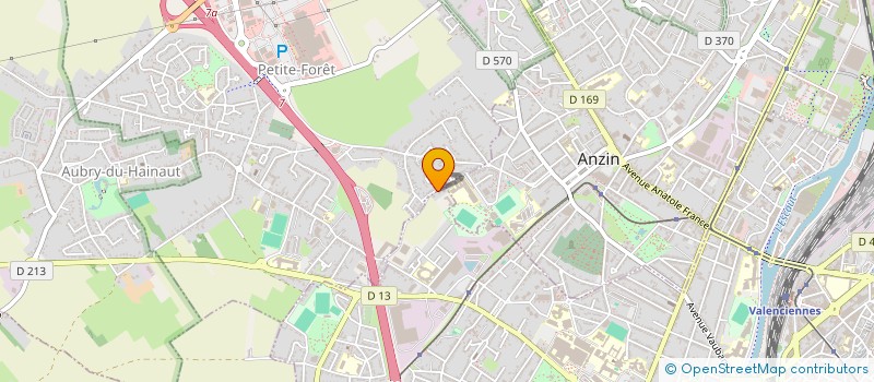 localisation de l'entreprise 3D  VALENCIENNES