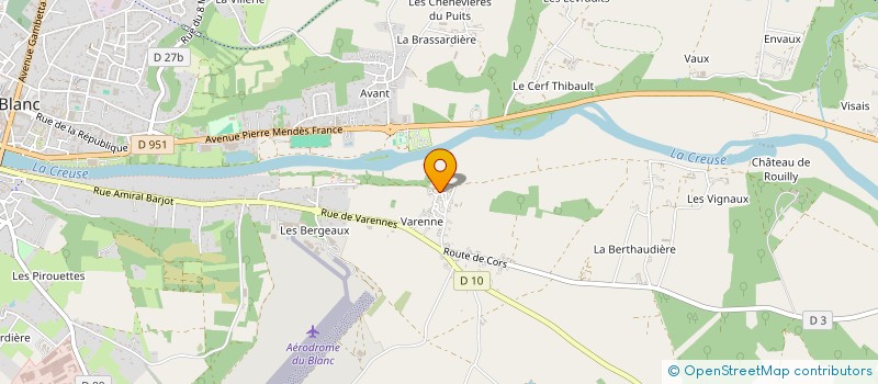 localisation de l'entreprise 3D. à DOUADIC
