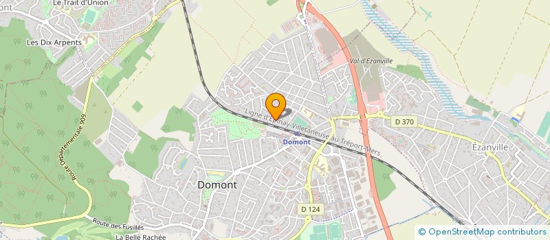 localisation de l'entreprise 3D à DOMONT