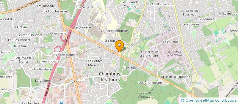 localisation de l'entreprise 3D  CHAMBRAY-LES-TOURS