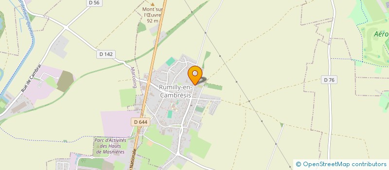 localisation de l'entreprise 3D  RUMILLY-EN-CAMBRESIS