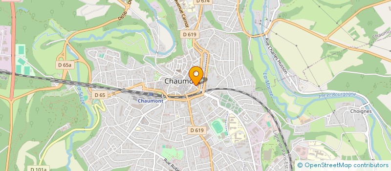 localisation de l'entreprise 3D à CHAUMONT