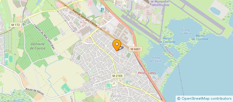 localisation de l'entreprise 3D AGENCEMENT  PEROLS