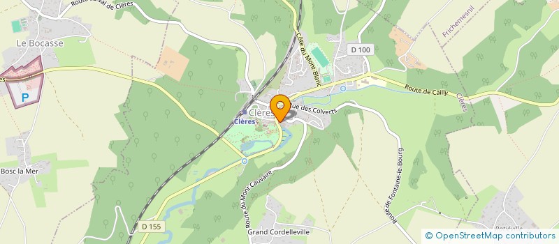 localisation de l'entreprise 3D-AM  CLERES