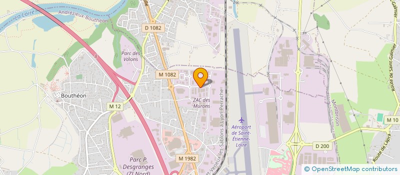 localisation de l'entreprise 3D ART  ANDREZIEUX-BOUTHEON