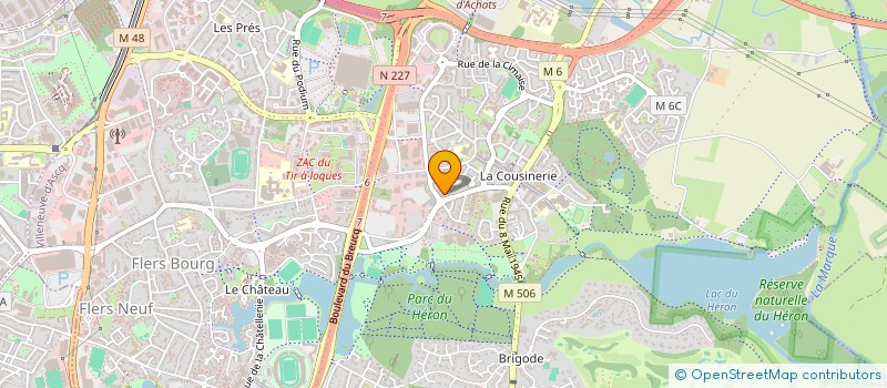 localisation de l'entreprise 3D AUDIT à VILLENEUVE D ASCQ