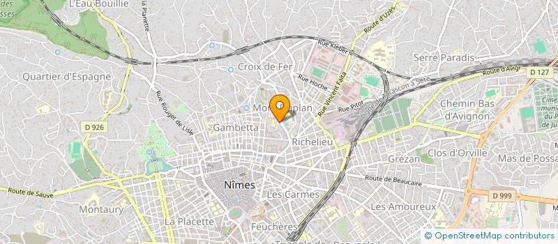 localisation de l'entreprise 3D BIOPRINT  NIMES