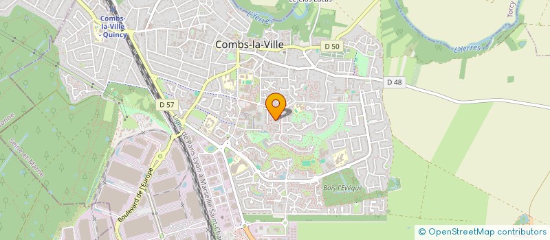 localisation de l'entreprise 3D BOOST  COMBS-LA-VILLE