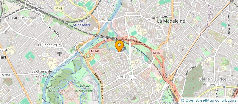 localisation de l'entreprise 3D-CHALLENGES à LILLE
