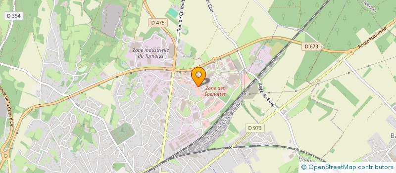 localisation de l'entreprise 3D CONCEPT  DOLE