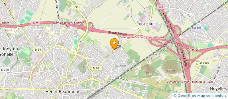 localisation de l'entreprise 3D CONCEPT  DOURGES