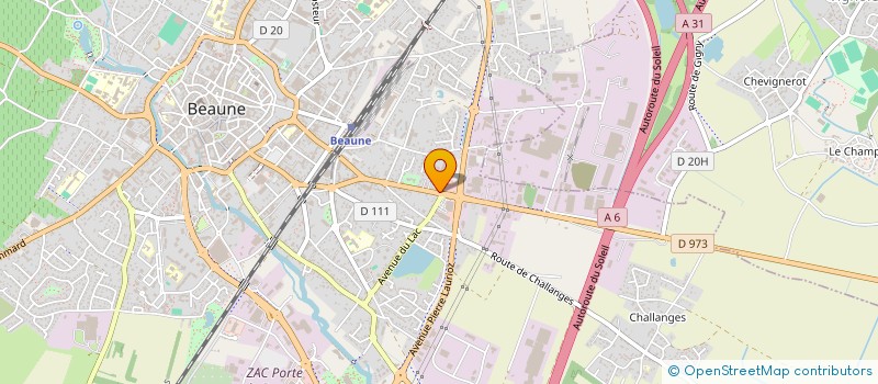 localisation de l'entreprise 3D CONCEPT  BEAUNE