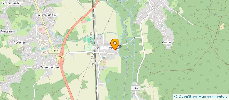 localisation de l'entreprise 3D CONCEPT ENGENEERING  BREUIL-LE-VERT