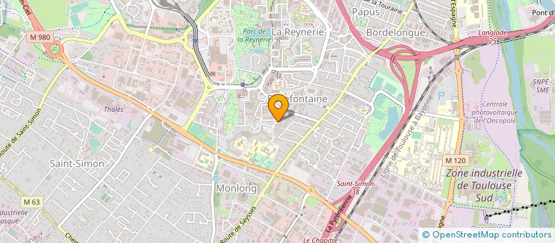 localisation de l'entreprise 3D CONCEPT SOCIETE EN NOM COLLECTIF à TOULOUSE