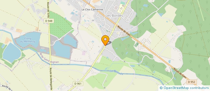 localisation de l'entreprise 3D CONSTRUCTION à BONNEE