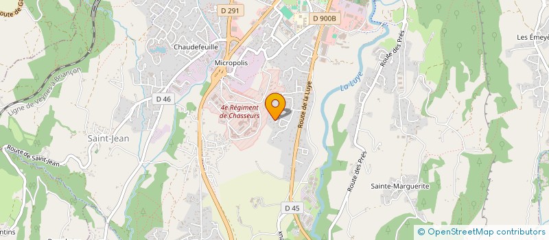 localisation de l'entreprise 3D CONSTRUCTION à GAP