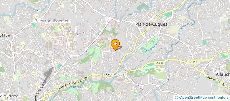 localisation de l'entreprise 3D CONTROL  PLAN-DE-CUQUES