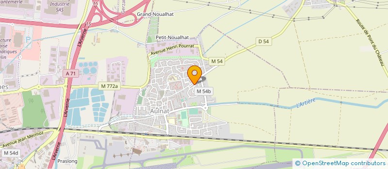 localisation de l'entreprise 3D DENTAIRE DESIGN à AULNAT