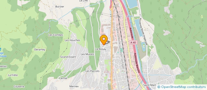 localisation de l'entreprise 3D DIAGNOSTICS à SALLANCHES
