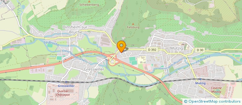 localisation de l'entreprise 3D DKO&DESIGN  MUTZIG