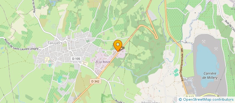 localisation de l'entreprise 3D EMOTION  TALUYERS