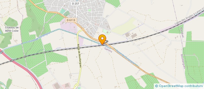 localisation de l'entreprise 3D FORME à GARONS