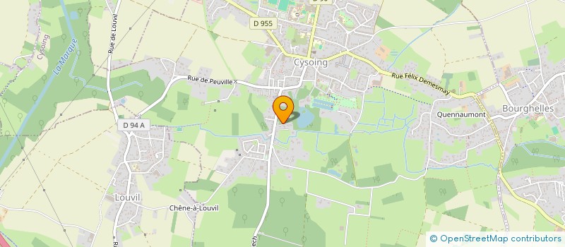 localisation de l'entreprise 3D IMMOBILIER  CYSOING