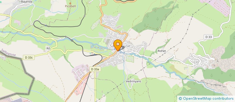 localisation de l'entreprise 3D INFORMATIQUE  SAILLAGOUSE