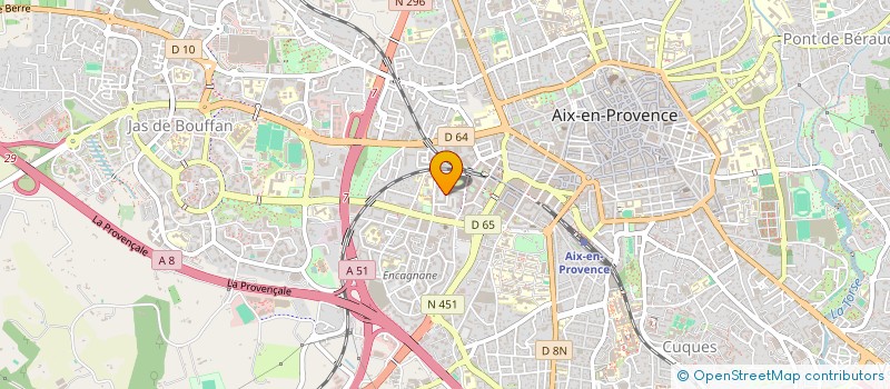 localisation de l'entreprise 3D INGENIERIE SYSTEMES  LES PENNES MIRABEAU