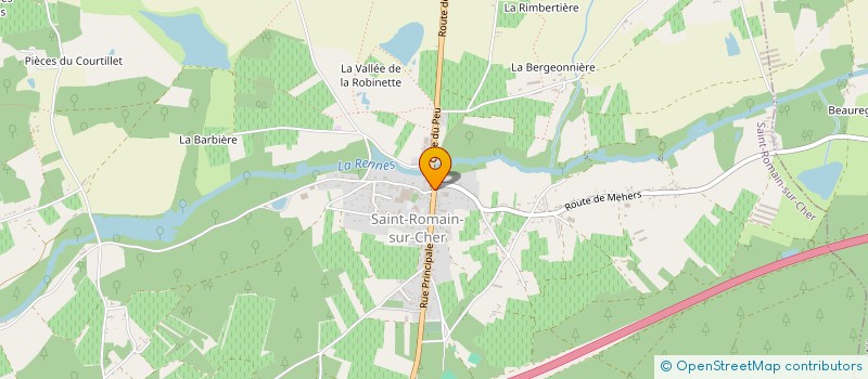 localisation de l'entreprise 3D INVESTISSEMENTS à SAINT-ROMAIN-SUR-CHER