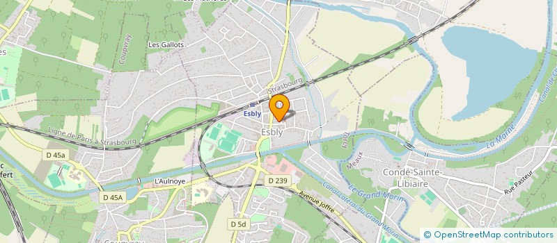localisation de l'entreprise 3D LAVAGE à ESBLY