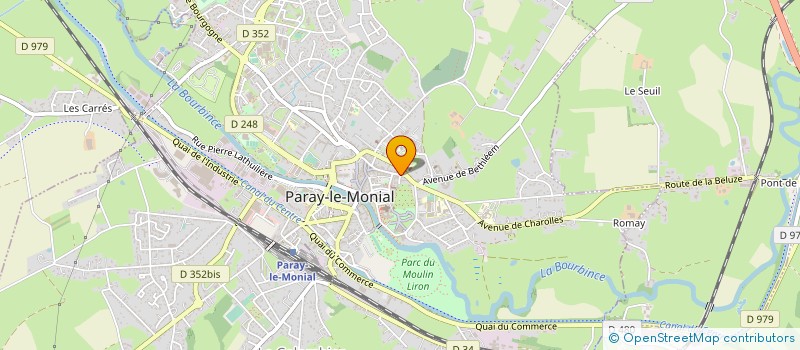 localisation de l'entreprise 3D MECA - ETUDES ET REALISATIONS à PARAY-LE-MONIAL