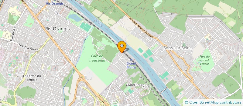 localisation de l'entreprise 3D METAL à RIS-ORANGIS