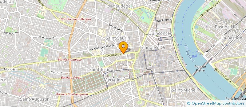 localisation de l'entreprise 3D MICRO à BORDEAUX