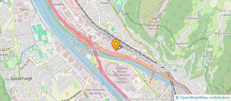 localisation de l'entreprise 3D MODEL CONCEPT  SAINT-MARTIN-LE-VINOUX