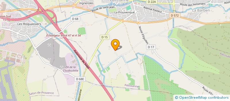 localisation de l'entreprise 3D NATURE  PELISSANNE