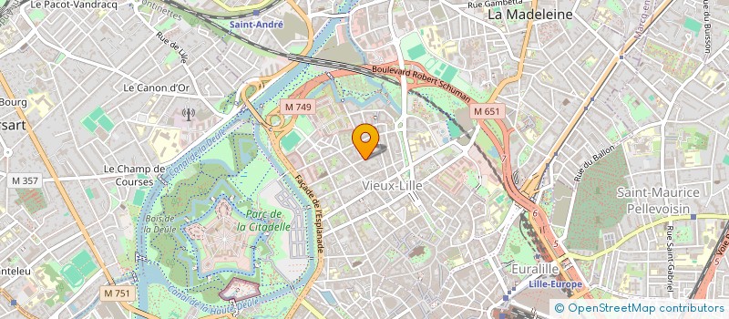 localisation de l'entreprise 3D-PATRIMOINE  PARIS