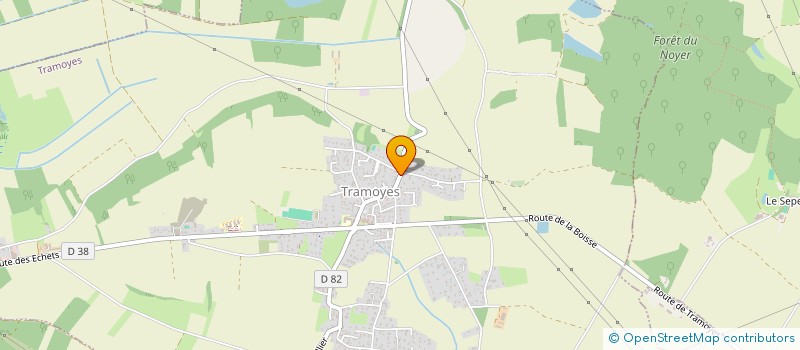 localisation de l'entreprise 3D PAYSAGE  TRAMOYES