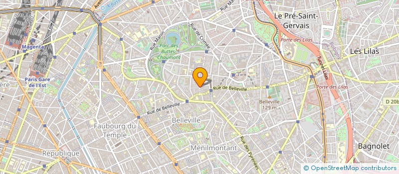 localisation de l'entreprise 3D PERE ET FILS  PARIS