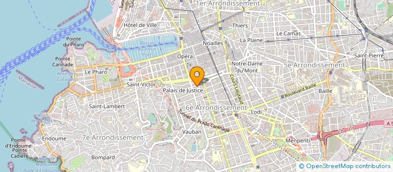 localisation de l'entreprise 3D PLAST à MARSEILLE