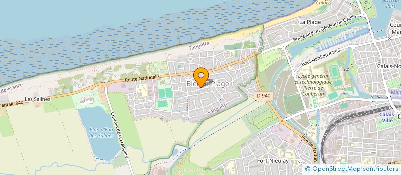 localisation de l'entreprise 3D POUR TOUS  SANGATTE