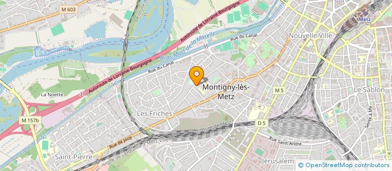 localisation de l'entreprise 3D PROPERTY à MONTIGNY-LES-METZ