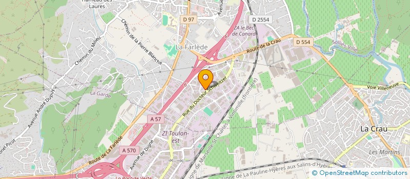 localisation de l'entreprise 3D RENOV ET CONSTRUCTION à LA FARLEDE