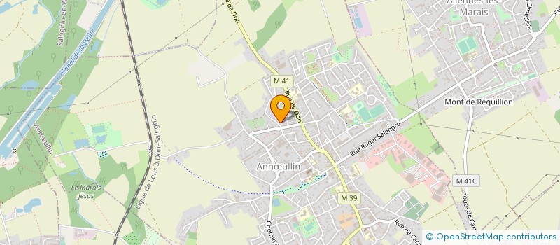 localisation de l'entreprise 3D SERVICES à ANNULLIN