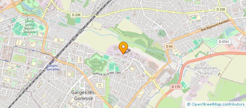 localisation de l'entreprise 3D SERVICES  GARGES-LES-GONESSE