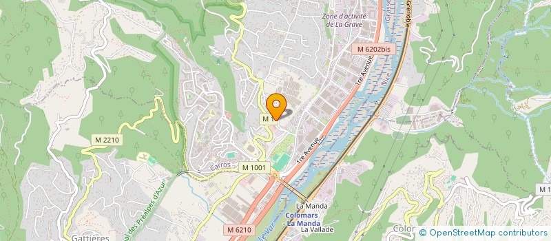 localisation de l'entreprise 3D SOLUTIONS LOGISTIQUE à CARROS